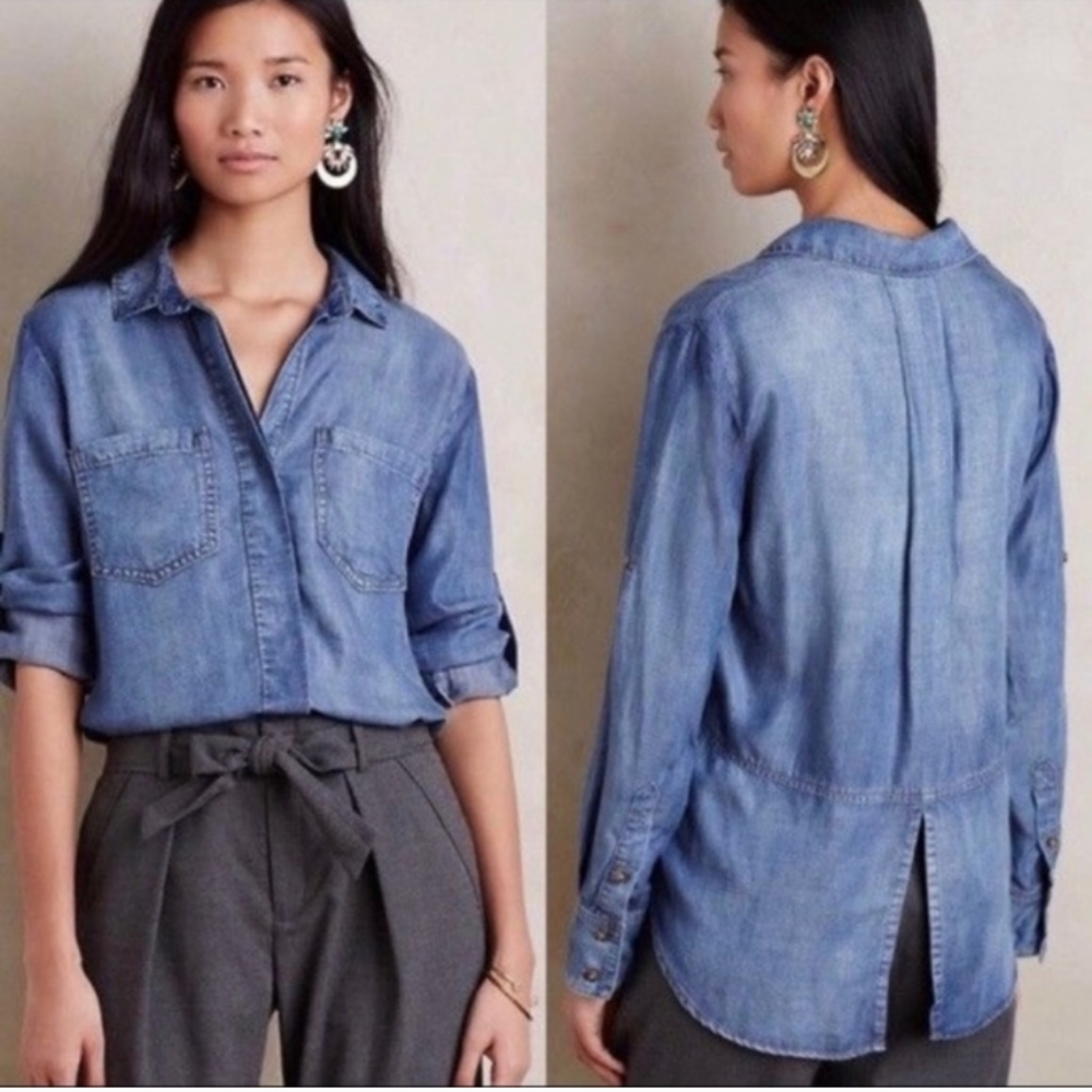 Anthropologie Cloth & Stone "Lauralee" Top